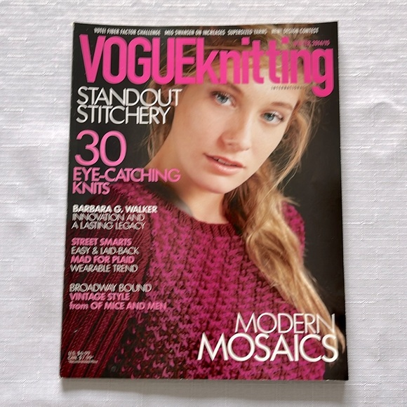 VOGUE 2 KNITTING AND 1 CROCHET MAGAZINES SET OF 3 - Picture 8 of 16